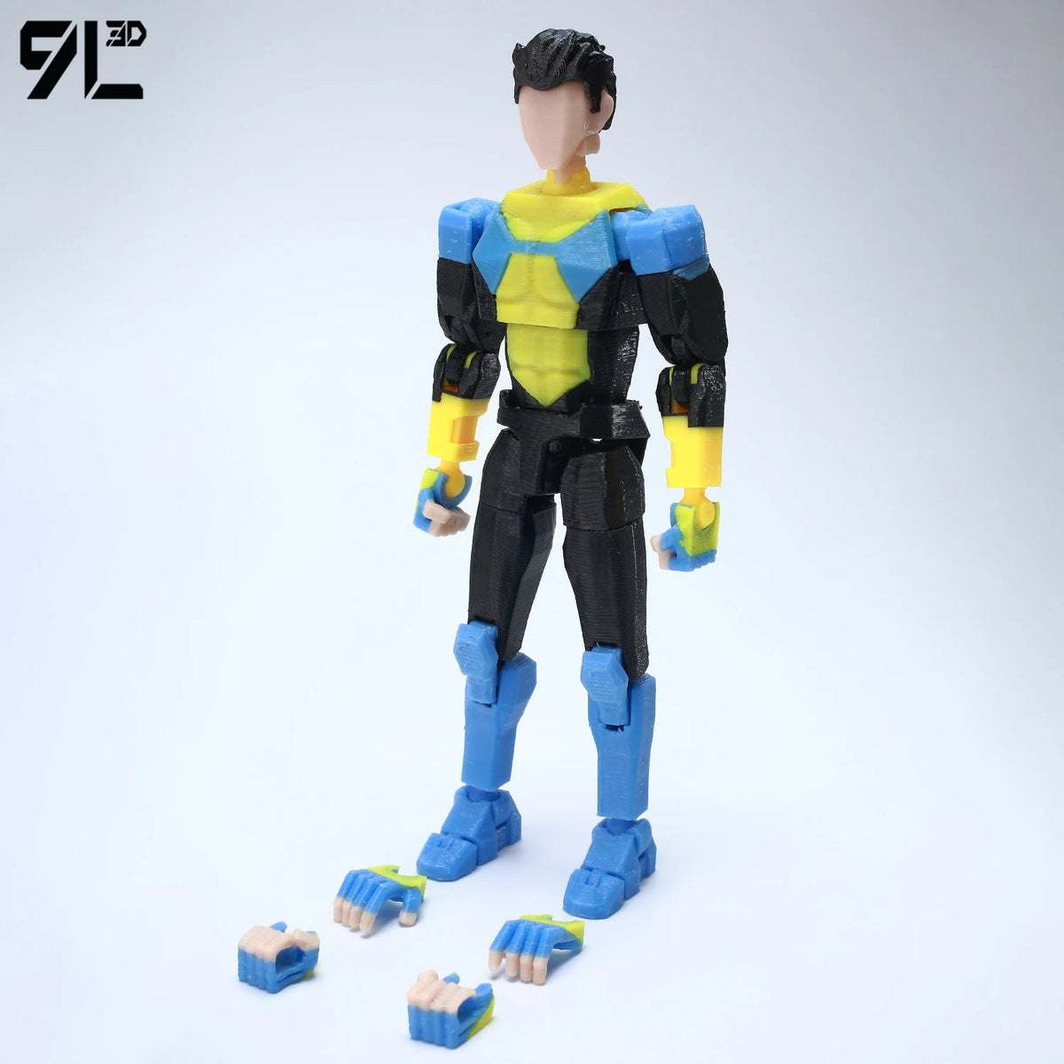 9L3D Dummy13 Horror Game Figure Realistic Anime Model Toys Articulated Joints Classic Collectible Desktop Ornament Surprise Gift