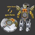 Creative Robot Transforming Fidget Spinner Stress Relief Toy