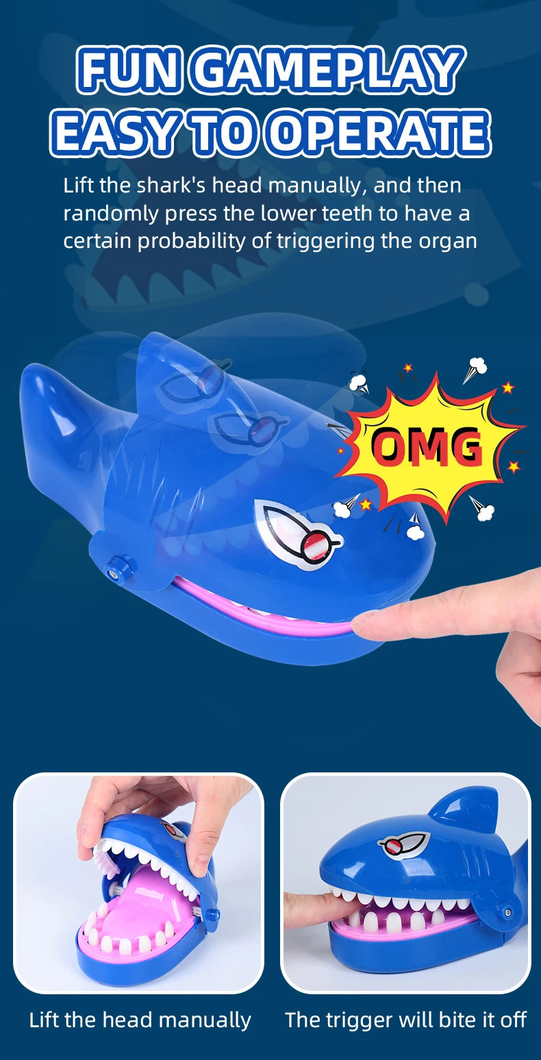 Pirate Bucket Shark Attack Finger Bite Interactive Family Party Game