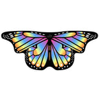 Halloween Kids Butterfly Costume Mask Cloak Children's Butterfly Elf Angel Wings Christmas Stage Cosplay Performance Costumes
