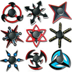 Ninja Shuriken Zinc Alloy Tri Fidget Spinner Stress Relief Toy