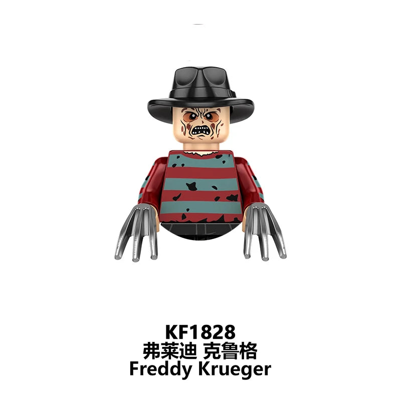 Halloween New Bricks Building Blocks Terrifier Death Megan Mini Figures Minifigures Toys Bricks Gifts For Children Adults