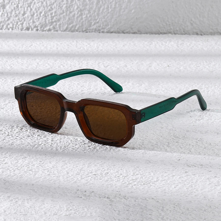 Vintage Rectangle UV400 Fashion Sunglasses for Men & Women