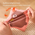 Montessori Cloth Tissue Box Sensory Activity Toy for Babies