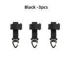 Tactical MOLLE Keychain Gear Clip Belt Holder for Outdoor EDC