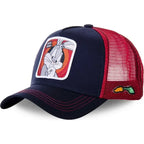 Anime Cartoon Snapback Cotton Baseball Cap for Everyday Style