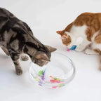 LED Swimming Robot Fish Cat Toy for Interactive Hunting Play