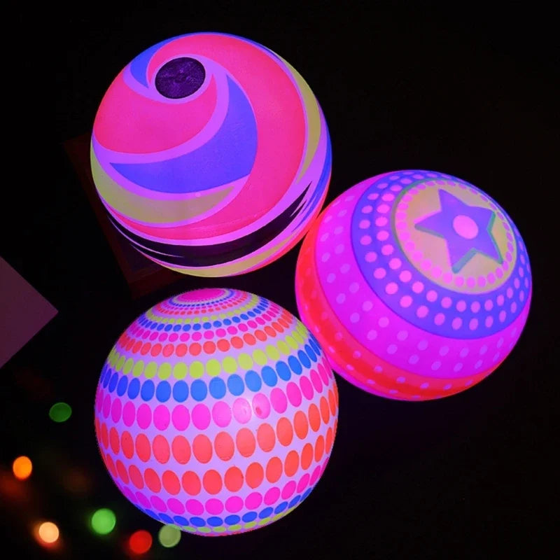 Creative-Luminous Toys-Flashing Jumping Bouncing Vibrating Ball Musical Dance Ball Interactive Toys Boys and Girls Gift