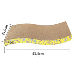 Corrugated Cardboard Cat Scratch Board for Healthy Claws and Play