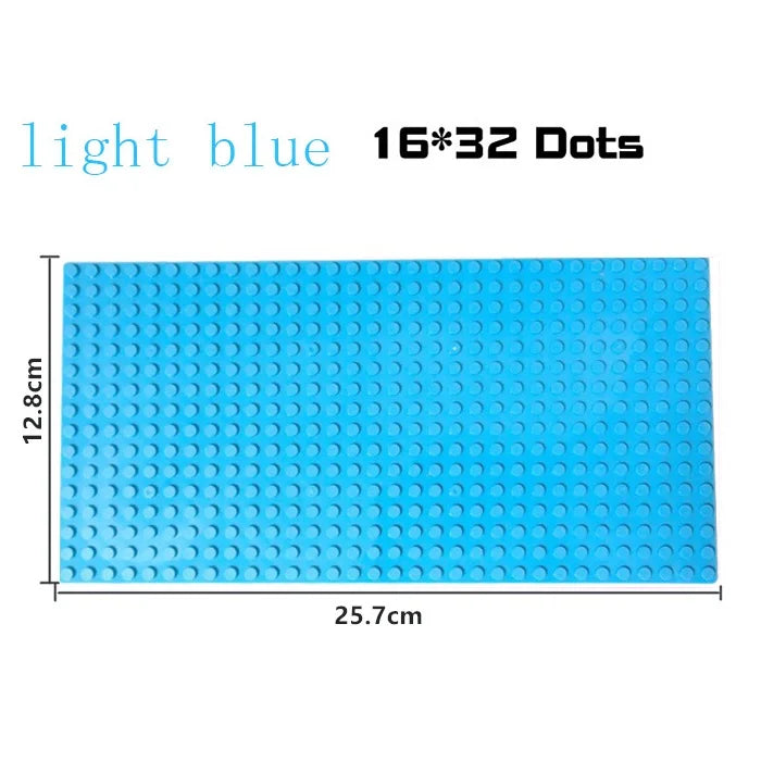 Classic Building Block Baseplate for Creative Construction Toy Sets