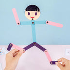 Montessori DIY Puzzle Board Educational Learning Toy for Kids
